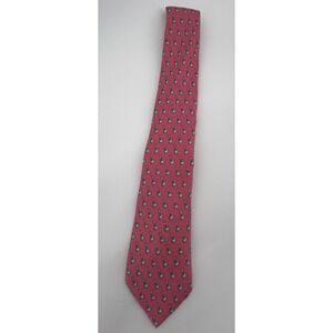 Vineyard Vines Tie Men's Pink Crab Apple Silk Necktie Novelty‎ Pattern